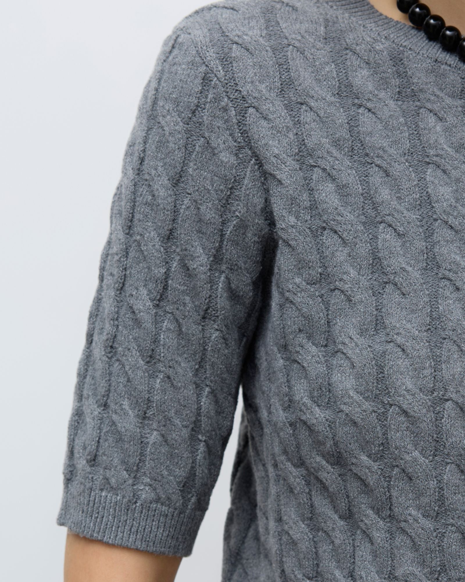 AWLORELLA COLLARED KNIT